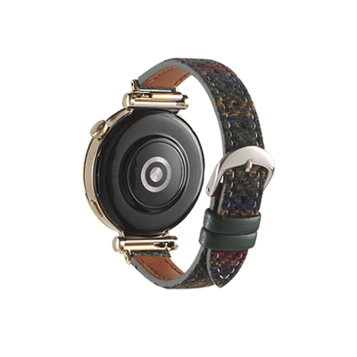 手表gt5秋冬新款法式毛呢手表带