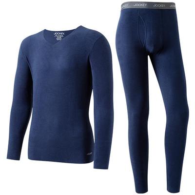 Jockey长袖情侣双面绒保暖套装