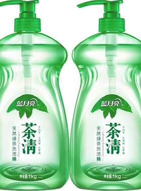 蓝月亮天然洗洁精快速去油
