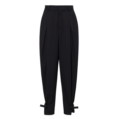 LESS春秋休闲宽松直筒束脚裤