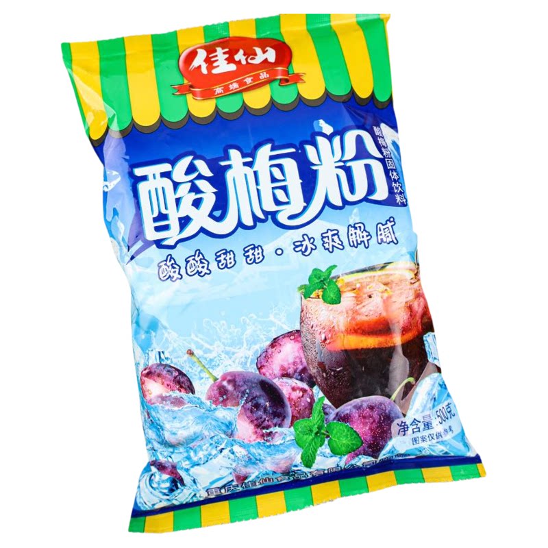 重庆佳仙酸梅粉500克袋装原味自制家用酸梅汤酸梅味冰粉夏季凉爽