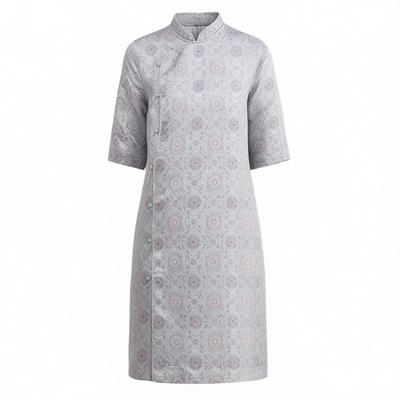 香薇姿新中式宽松桑蚕丝复古亲肤