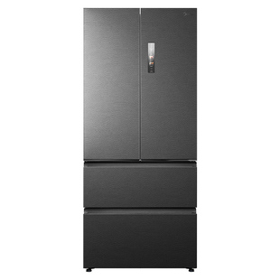 美的M60机皇550双系统2.0零嵌入式自动制冰电冰箱家用法式四门