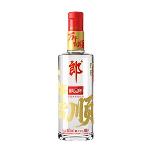 郎酒红顺顺品郎480浓酱兼香型45度光瓶四川自饮口粮白酒488ml*1瓶