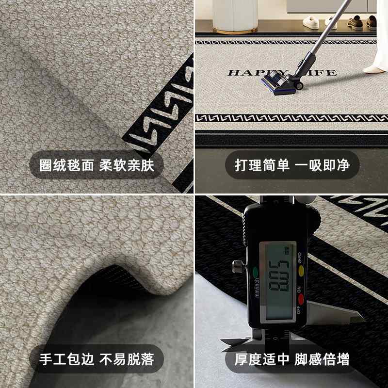 入户门地垫入户门垫门口高级大门感入门家用脚垫进门新款地毯垫子
