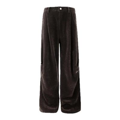 BJHG雪尼尔光泽感休闲裤子男款