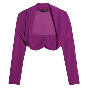 外搭披肩夏季配裙子吊带网纱长袖短款坎肩罩衫开衫冰丝防晒衣女