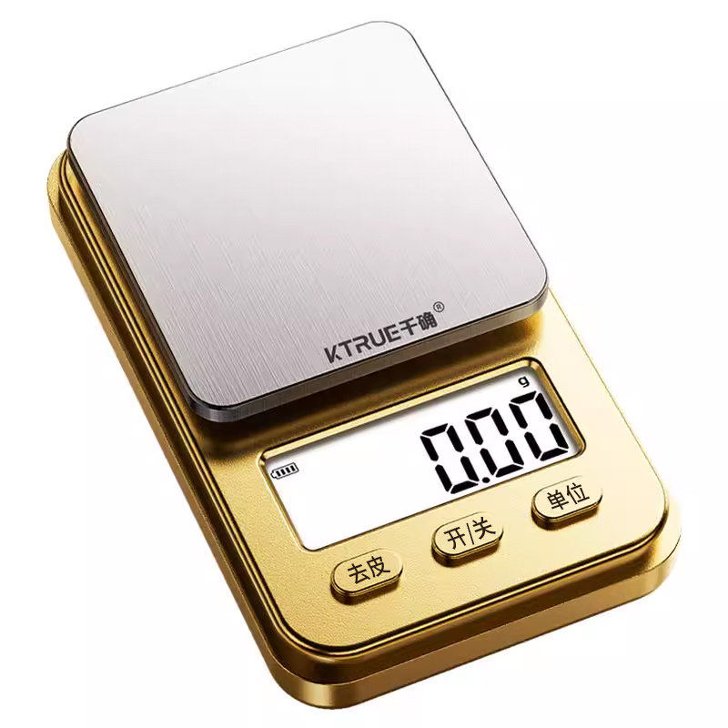 千确高精度黄金珠宝电子秤便携式