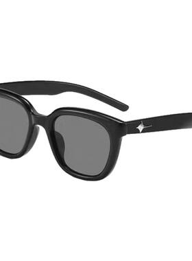 韩版大框百搭潮流墨镜夏季显白显瘦防紫外线时尚开车护眼太阳镜