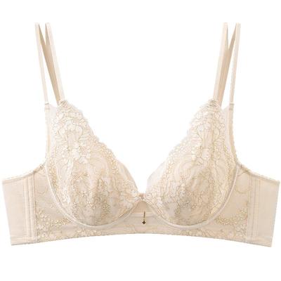 mybody兔耳朵杯大胸显小微调文胸