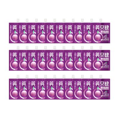英贝健西梅汁6种益生元西梅纤维果饮80ml*30袋果汁饮料
