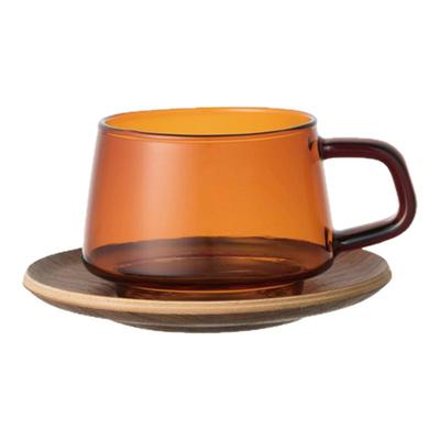 日本KINTO琥珀咖啡杯耐热玻璃杯