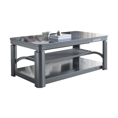 欧派2025新款取暖桌电暖桌家用升降茶几一体多功能长方形烤火桌子