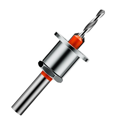 木工打沉孔阶梯钻头限位器成孔