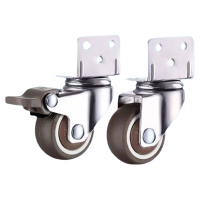 伟业广州tpe螺丝静音万向轮包邮