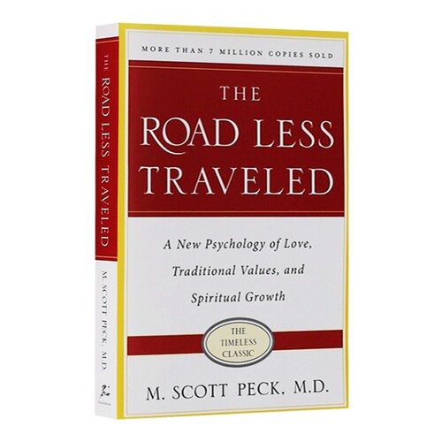 少有人走的路 25周年纪念版 英文原版 The Road Less Traveled 心智成熟的旅程 英文版 社会心理学 进口原版英语经典畅销书籍