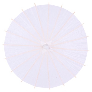 新年春非遗空白手工油纸伞diy材料包幼儿园儿童手绘填色彩绘涂鸦