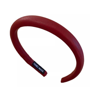 洋气低调的酒红发卡发箍女2025新款高级感压发头箍时尚百搭发饰品