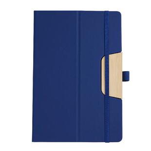 A5笔记本本子定制可印logo加厚带扣封面可折叠放手机支架商务办公会议记录本刻字简约皮面日记本工作记事本