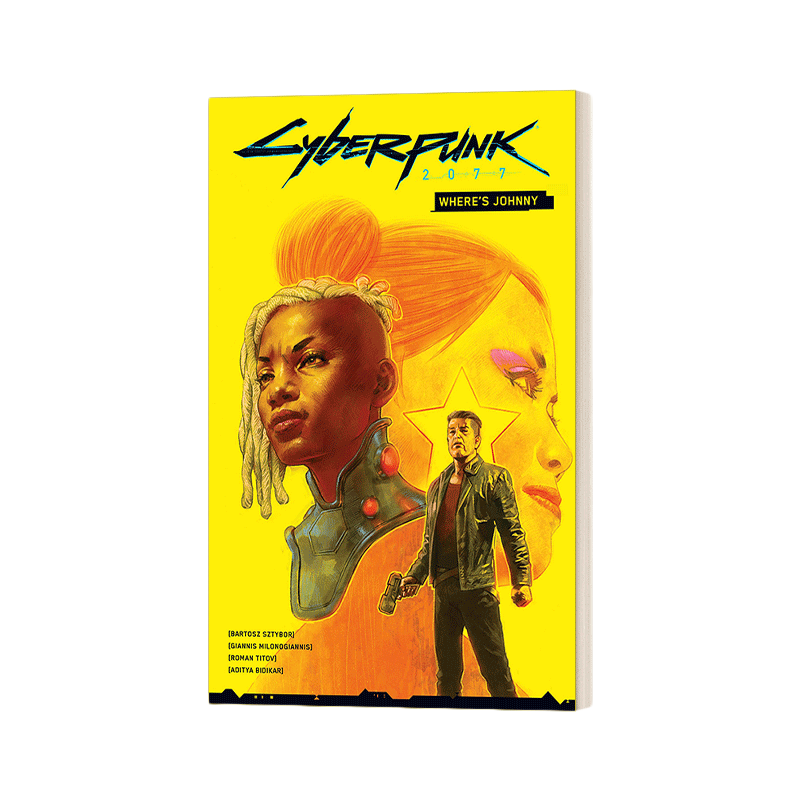 英文原版小说 Cyberpunk 2077 Where's Johnny 赛博朋克2077漫画2 强尼在哪 精装 英文版 进口英语原版书籍