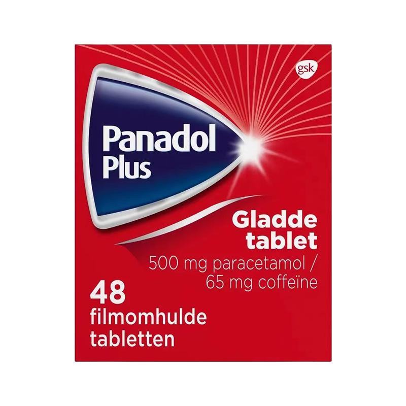 Panadol Plus必理痛加强款缓解疼痛和发烧 GSK进口48粒