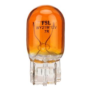佛山照明T20单丝汽车转向灯泡琥珀色大插泡WY21W 1881 7440后尾灯