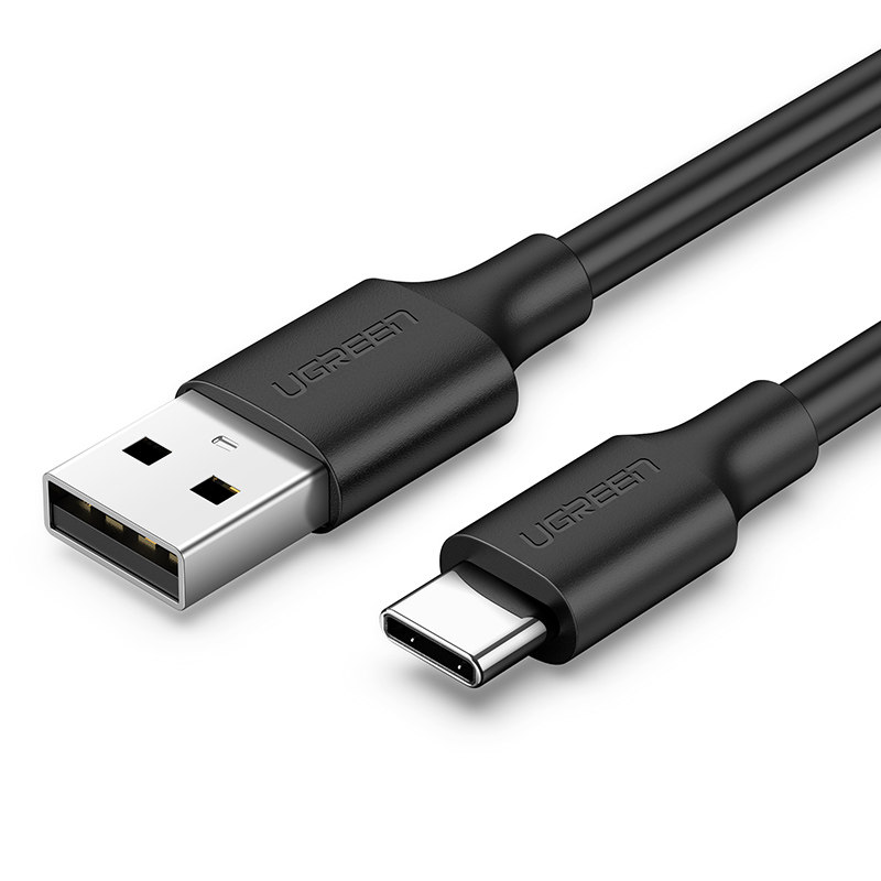 绿联USB-A转typec数据线手机充电线3A适用苹果15/16/17安卓小木华为手机大疆无人机充电数据线二合一电源线