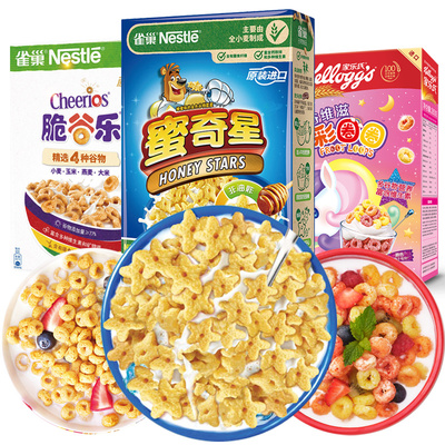 可可味滋滋脆谷乐蛋奶星星玉米片