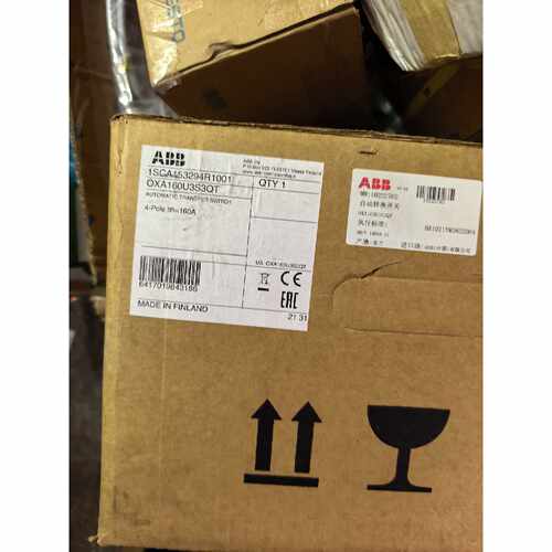议价ABB自动转换关OXA160U3S3Q4P160A适用