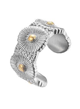 雏菊-不掉色钛钢朋克GD戒指摇滚