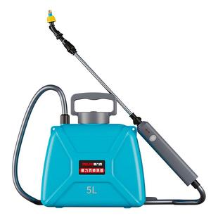德力西电动喷雾器家用小型浇花消毒农用高压打药机农药喷洒器喷壶