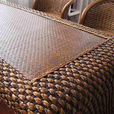 定制简约藤编客厅茶几仿古创意榻榻米组合茶桌子阳台桌椅茶桌功夫