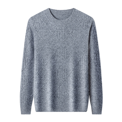 中年男士毛衣加绒加厚打底衫