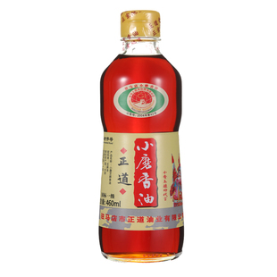 正道香油火锅蘸料香油白芝麻驻马店小磨香油纯芝麻油麻油460ml装