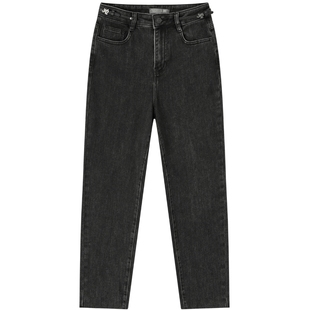 爱居兔经典时尚小脚裤女秋季休闲时尚牛仔裤