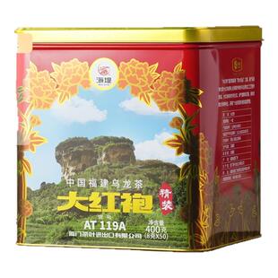 中茶海堤茶叶旗舰店AT119A大红袍茶叶乌龙茶岩茶罐装400g福建厦门