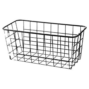 家用铁艺挂篮免打孔厨房卫生间收纳壁挂式多功能墙上置物架多用途