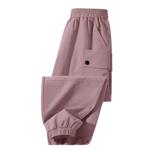 真维斯童装女童冲锋裤大童春秋运动裤儿童登山裤子户外耐磨工装裤