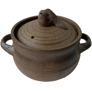 秋冬养生无涂层纯手工不上釉非遗荥经老砂锅【黑砂大师出品】