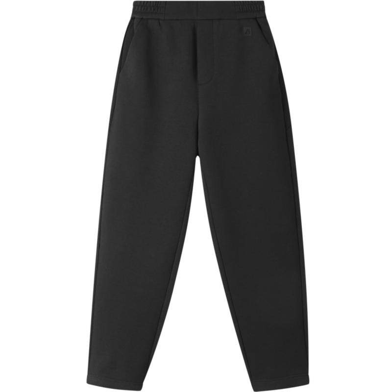 安奈儿童装男童女童裤子2024秋新款运动学院风卫裤保暖透气长裤