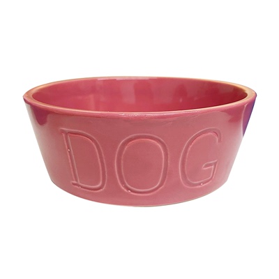 【旺财】小号加高适合小型犬宠物陶瓷碗饭碗食盆水碗易清洗防猫狗