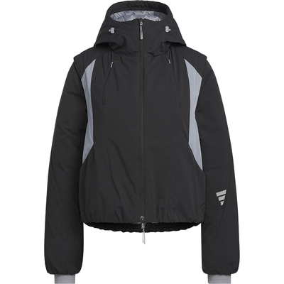 Adidas/阿迪达斯正品FUTURE STYLE女士休闲可拆卸保暖棉服KS0072