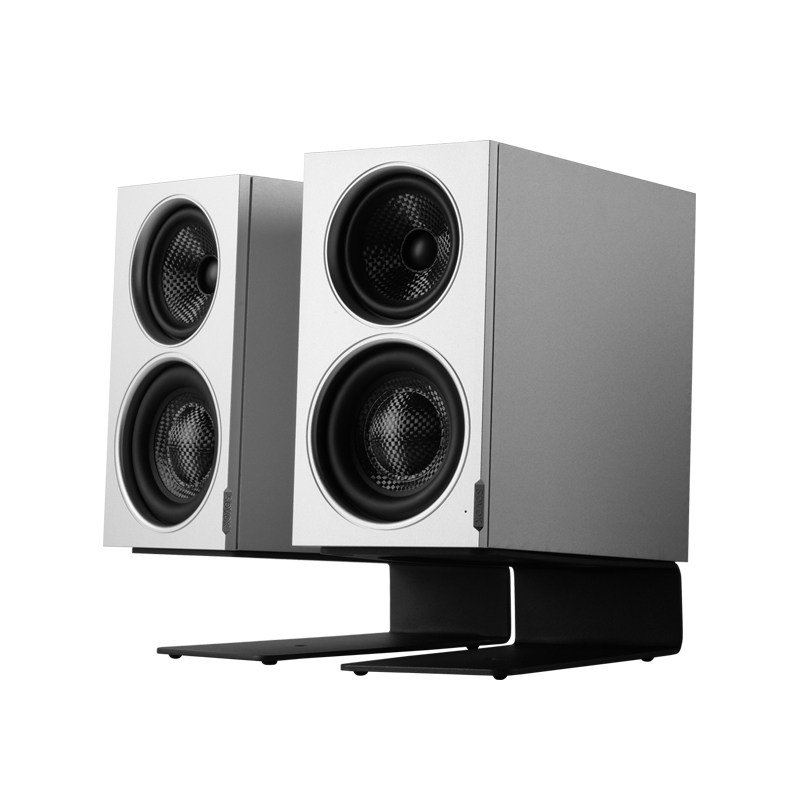 索威MiniMax3 同轴有源铝合金音箱 桌面HIFI发烧音响三分频书架箱