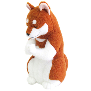 YELL日本正版合掌动物许愿熊猫柴犬熊咪御守祈祷开运招财毛绒公仔