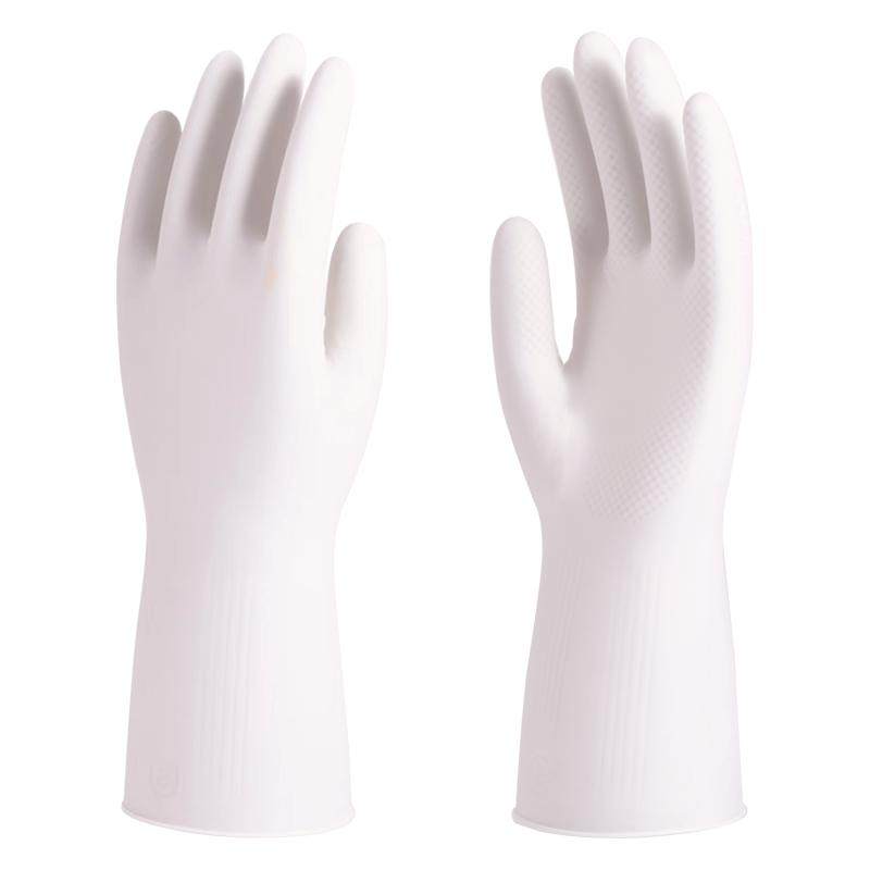 食品级专用丁腈手套女洗碗家务厨房耐用型一次性PVC乳胶橡胶加厚