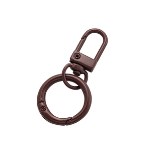 玩偶挂环公仔弹簧扣开口圆圈钥匙扣包包链手工diy配件防丢挂件扣