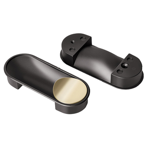 高级感轻奢衣柜门拉手开槽内嵌拉手隐形橱柜门暗装把手抽屉把手