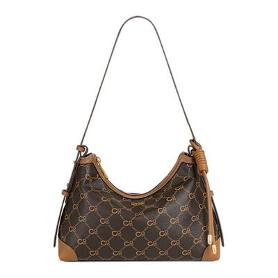 COOGI新款轻奢高级感老花腋下包