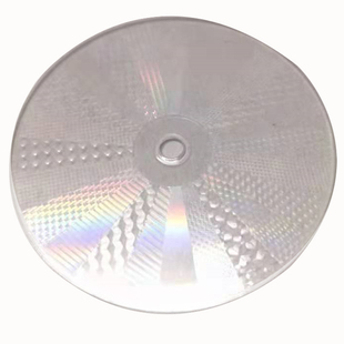 激光衍射片多图合一塑料花镜 镭射灯图案DOE定制透射光栅动画厂商