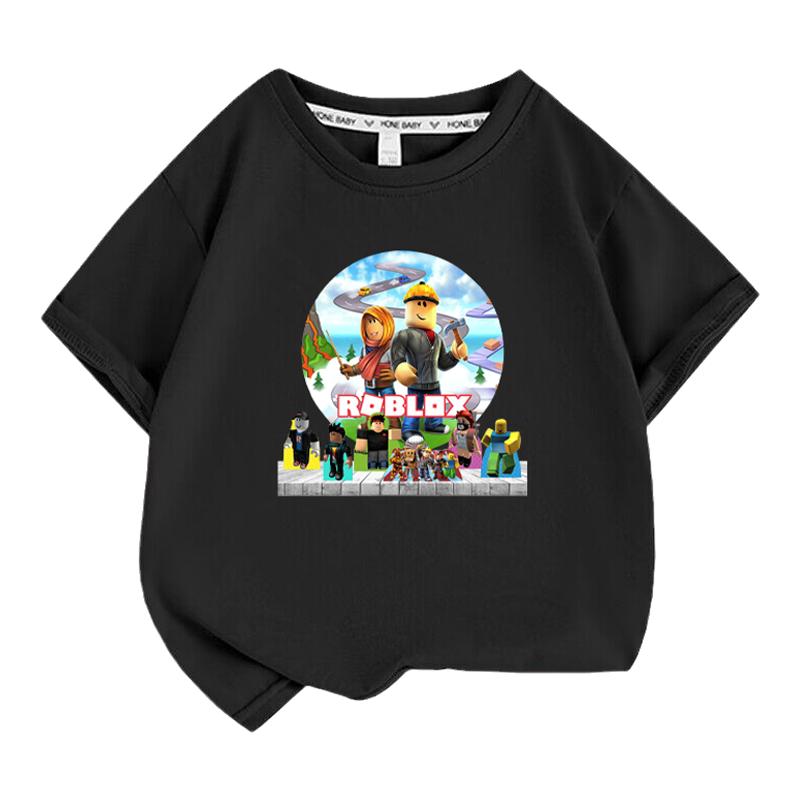 ROBLOX周边衣服t恤男童纯